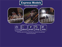 Tablet Screenshot of expressmodels.co.uk